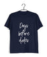 Aaramkhor Specials Dogs DOGS BEFORE DUDES Custom Printed Graphic Design T-Shirt for Women